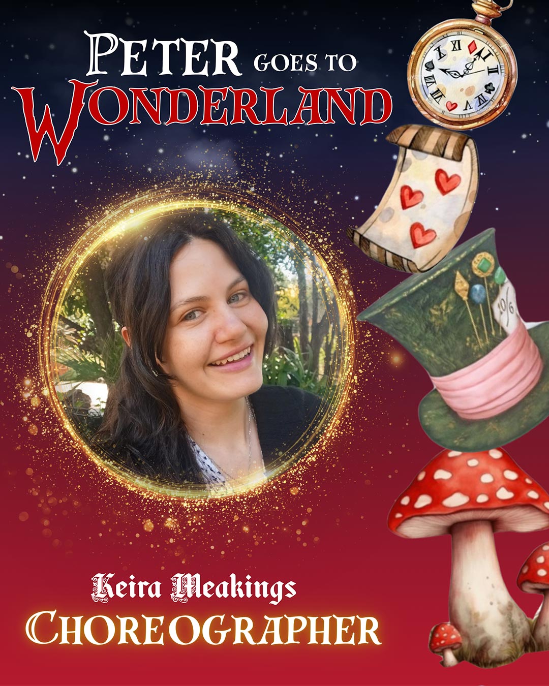Keira Meakings - Choreographer of Peter Goes to Wonderland